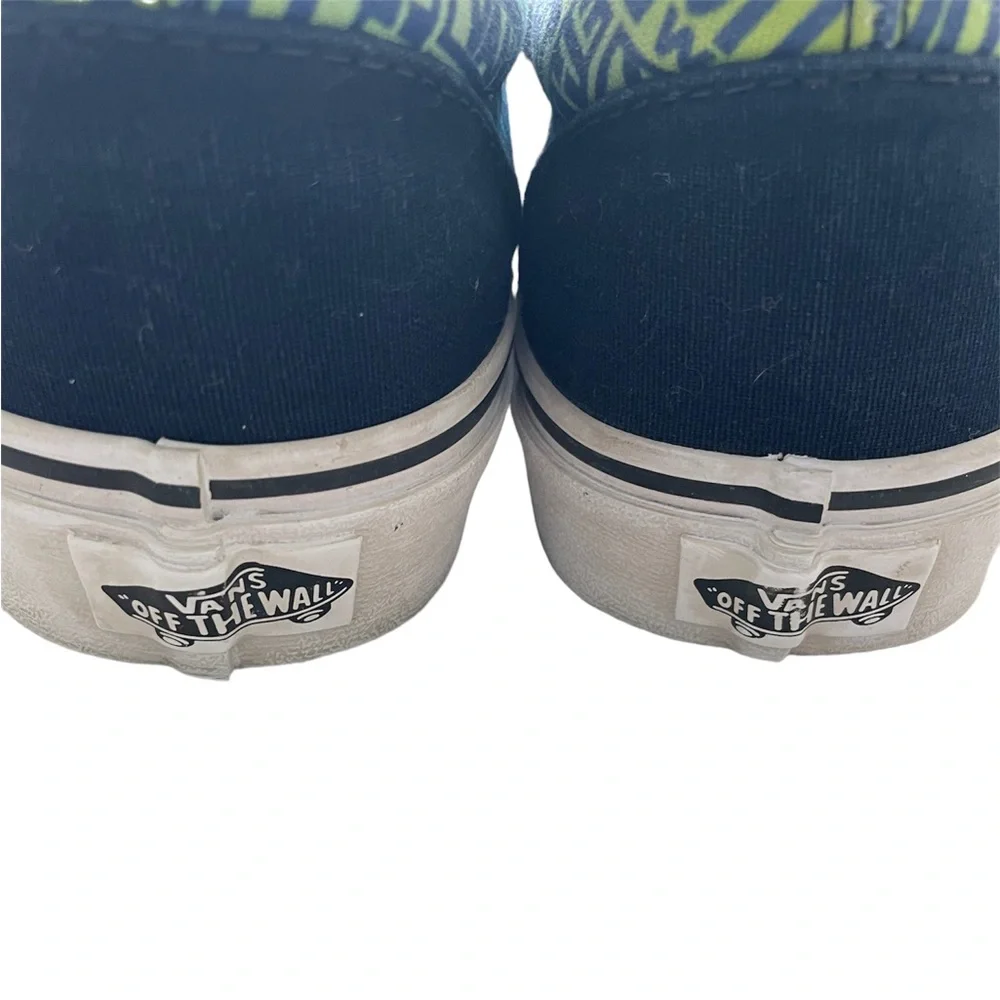 Vans Navy Slip-Ons - Picture 8 of 9